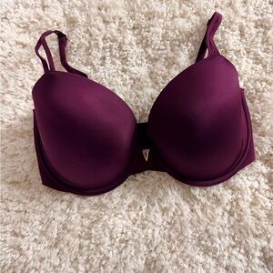 Victoria’s Secret Lined Demi Bra 32DDD Deep Purple